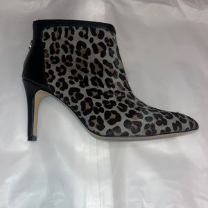 Adrienne Vittadini Cheetah Heeled Boot